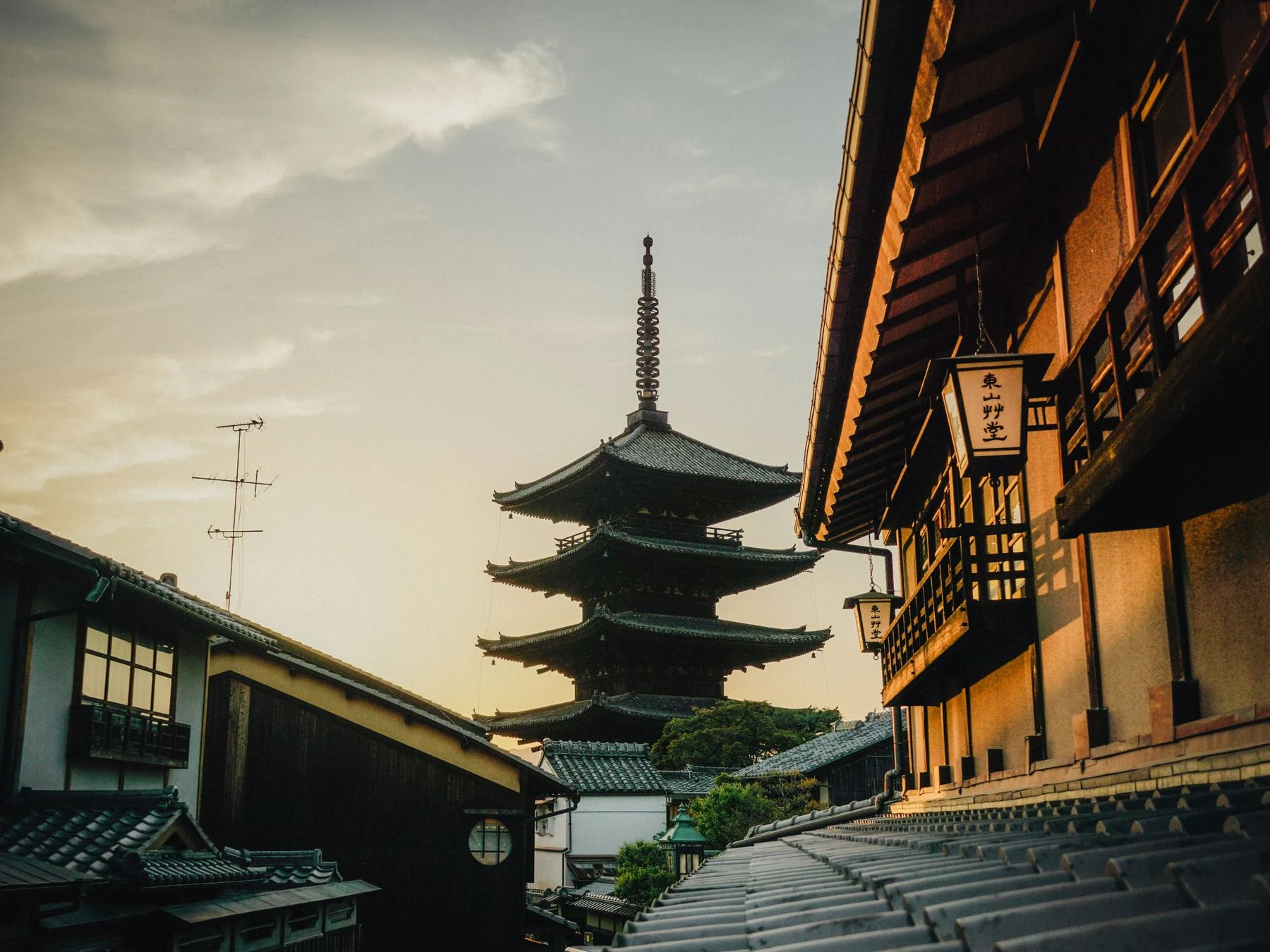 Ilustrasi suasana Kyoto